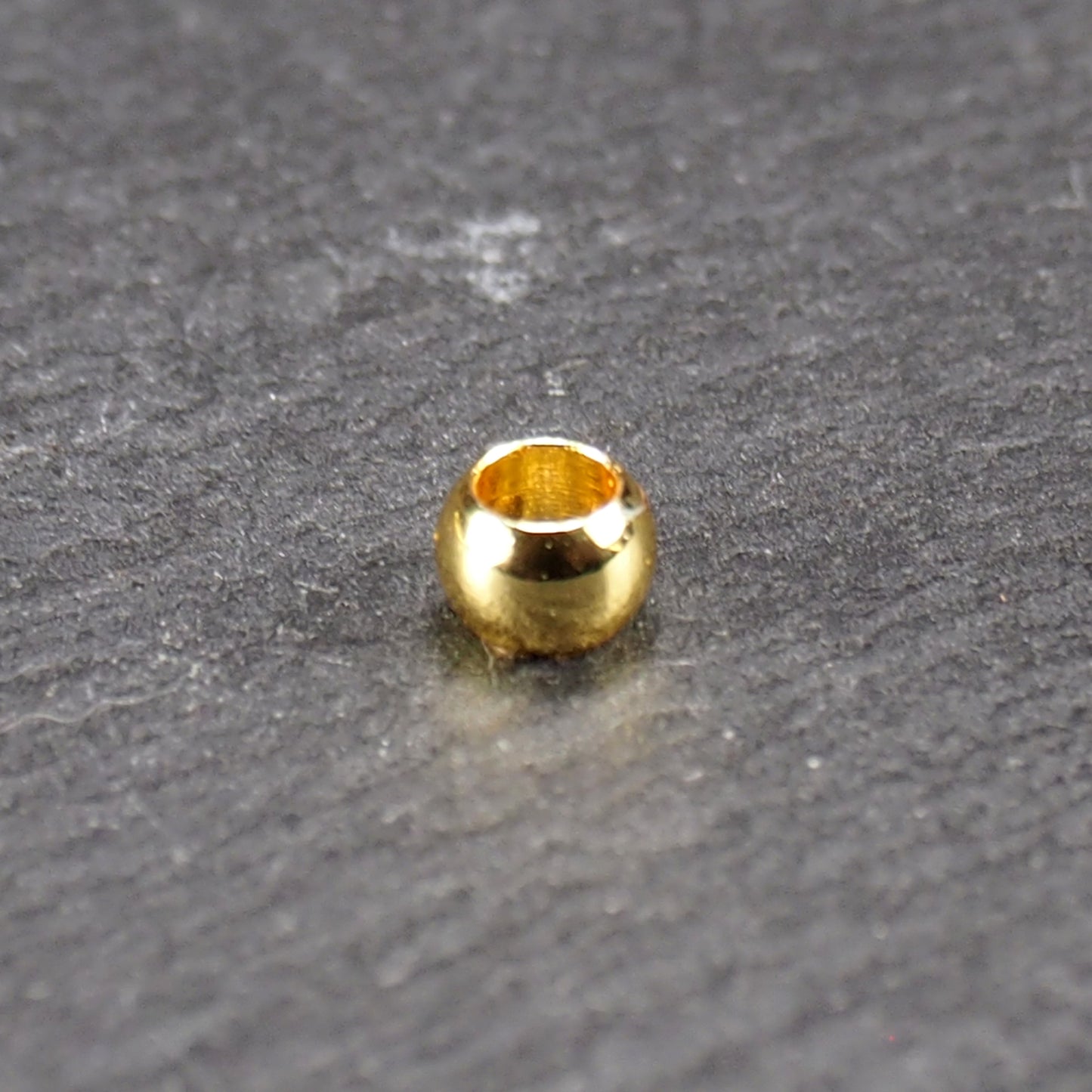 25 Perlen 5 mm schlicht rund glänzend, 10623