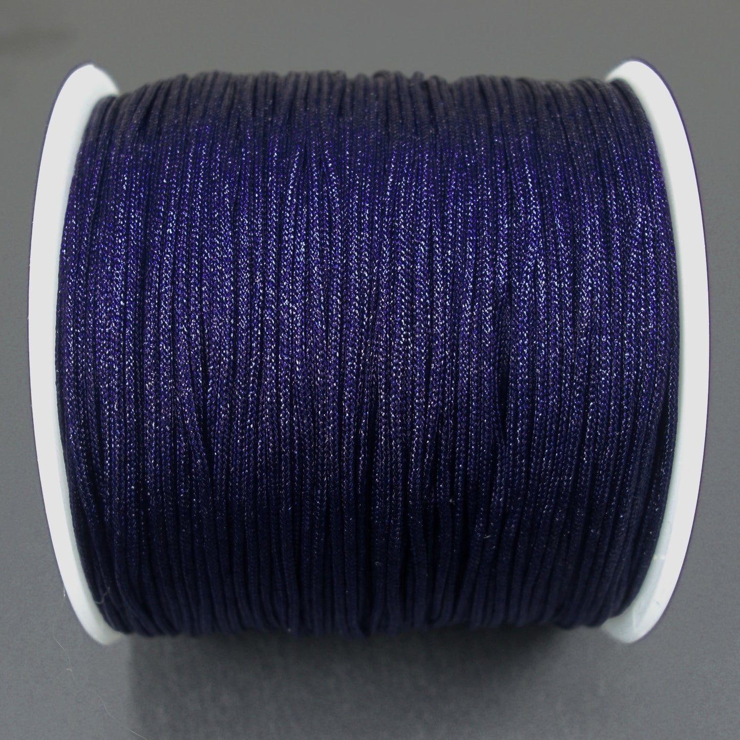 10 Meter Makramee Band 0,8 mm, navy, dunkelblau, 10098