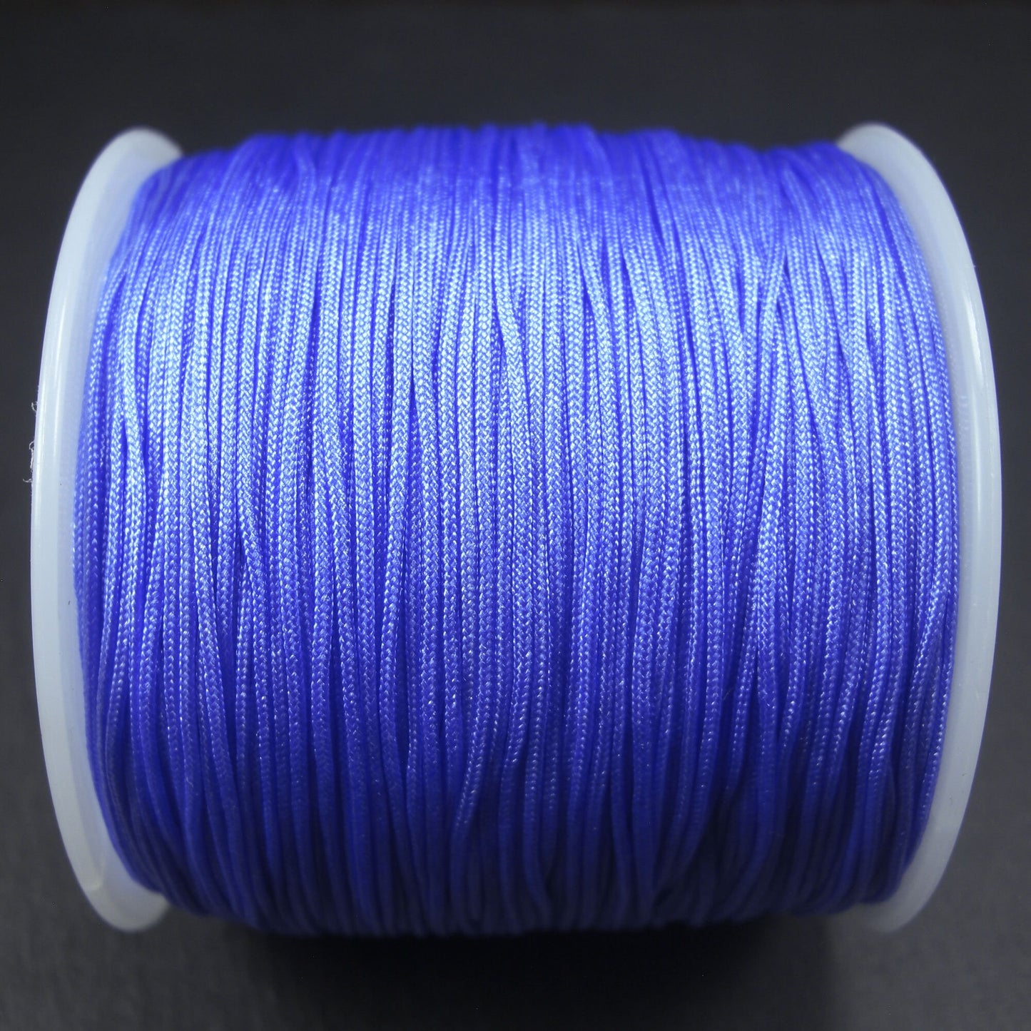 10 Meter Makramee Band 0,8 mm, kornblumen blau, 10407