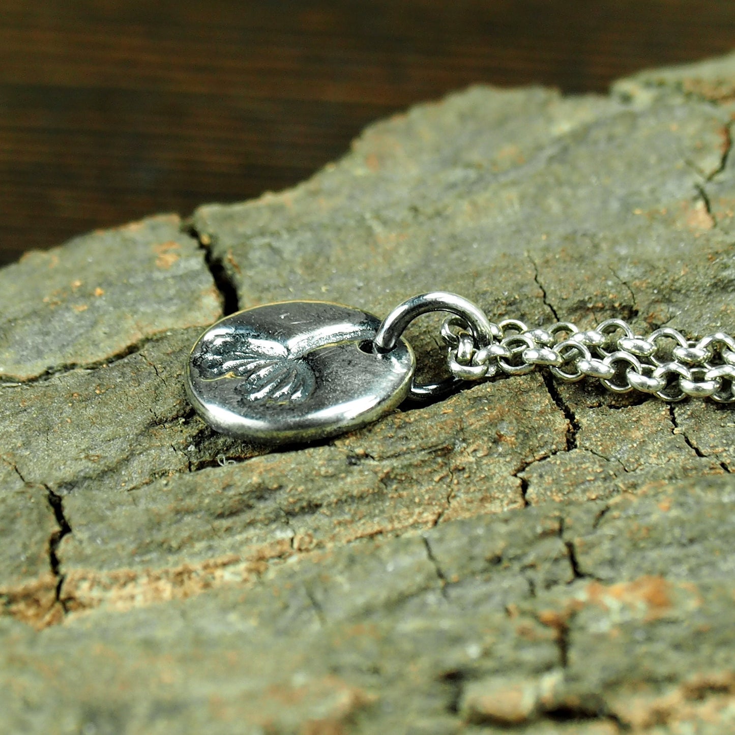 Anhänger Löwenzahn, Freiheit, Boho, 925 Sterling Silber, 40002