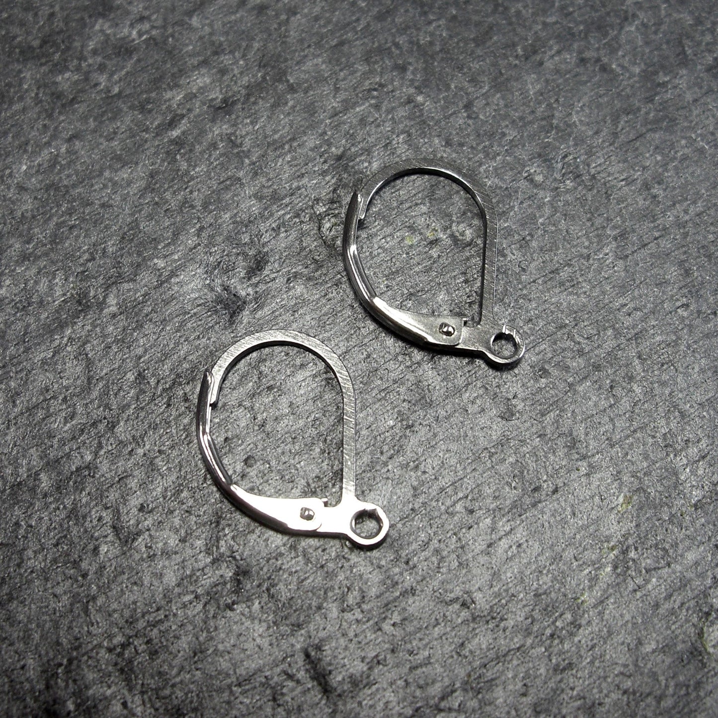 5 Paar Klappbrisuren, chirurgischer Edelstahl, Ohrhaken, 10445