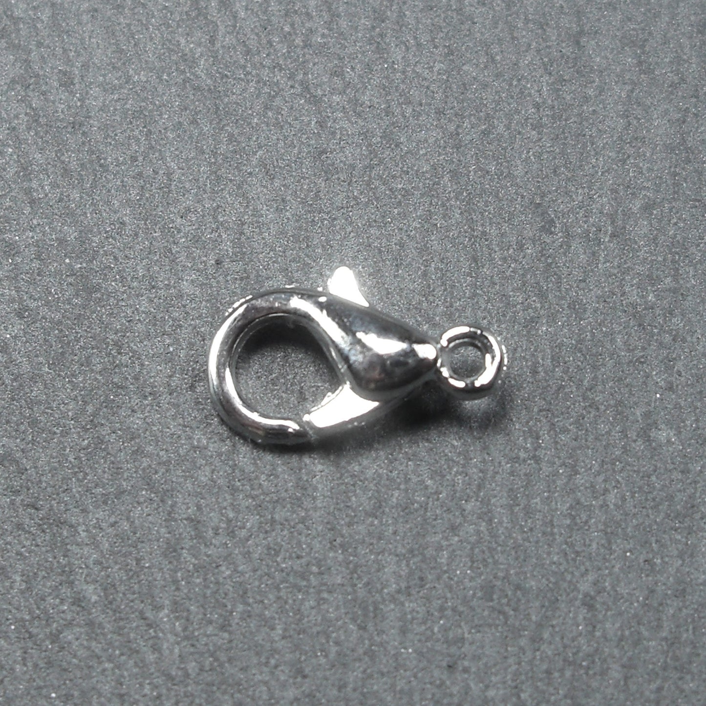 20 Karabiner 10 x 6 mm, platinfarben, Verschluss, 10502