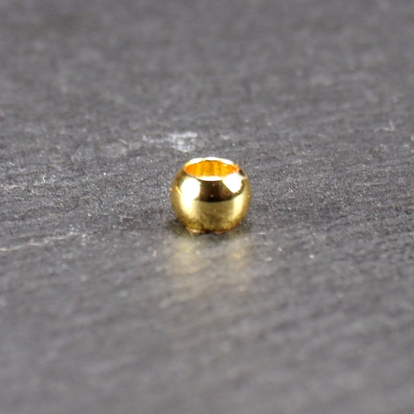 25 Perlen 5 mm schlicht rund glänzend, 10623