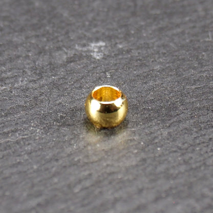 25 Perlen 5 mm schlicht rund glänzend, 10623