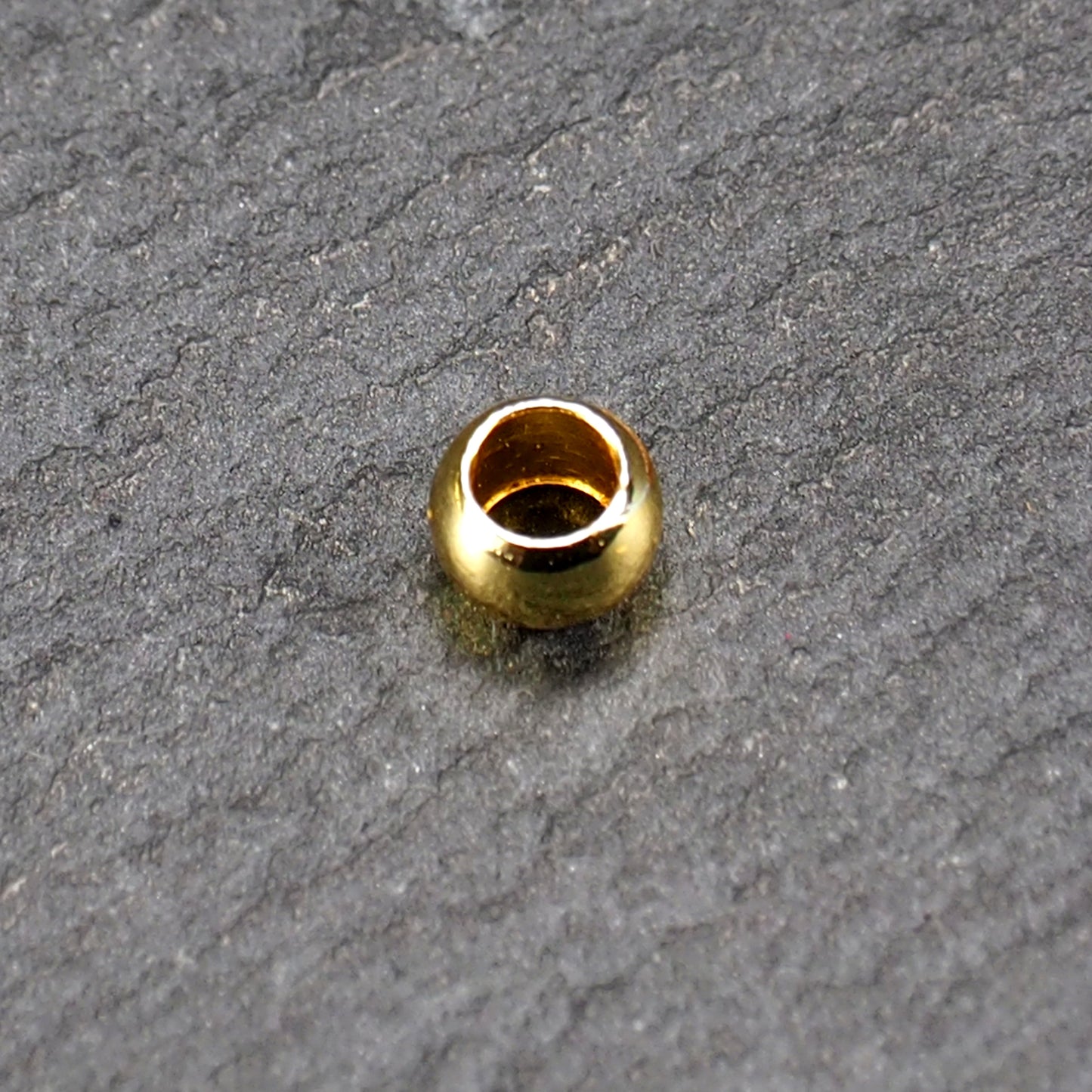 25 Perlen 5 mm schlicht rund glänzend, 10623