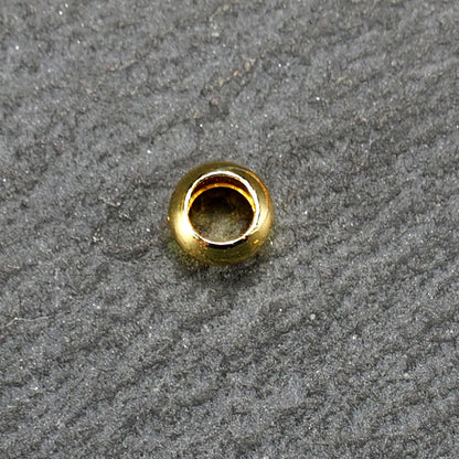 25 Perlen 5 mm schlicht rund glänzend, 10623