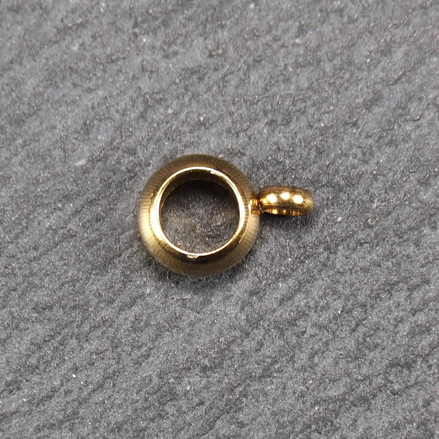 4 Anhängerösen Edelstahl 304 vergoldet, 10969