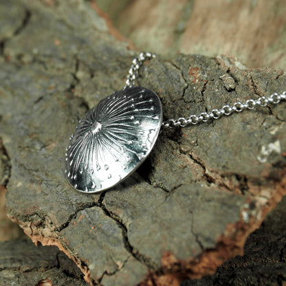 Halskette Pusteblume Löwenzahn Sterling Silber, 40130