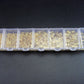 Binderinge in einer Sortierbox, goldfarben, Biegeringe, 10124