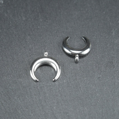 Anhänger Mond, Edelstahl, 10377
