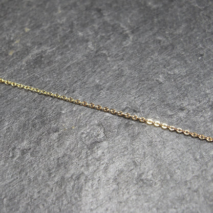 Ankerkette, Messing, 24 Karat vergoldet, 0,5 Meter, 10986