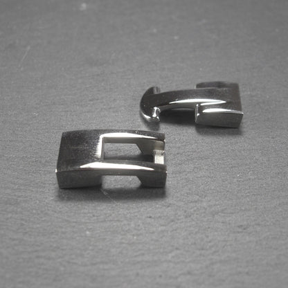 Verschluss Endkappe, Edelstahl, silberfarben, 10288