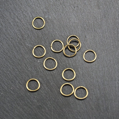 100 Binderinge, bronzefarben, 10981