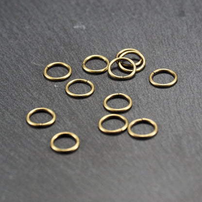 100 Binderinge, bronzefarben, 10981