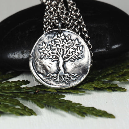 Anhänger Baum des Lebens Sterling Silber, 40146