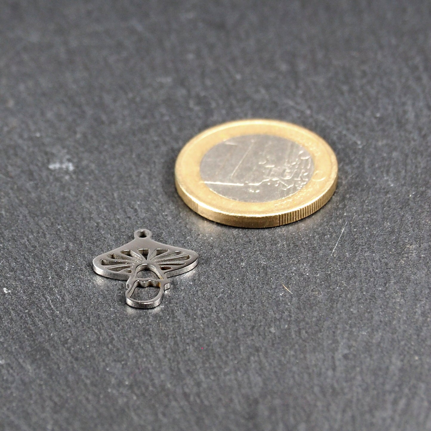Anhänger Pilz, Edelstahl 304, hochglanzpoliert, 11036