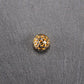 Perle filigran, Messing, 24 Karat vergoldet, 11003