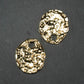 Anhänger Nugget unregelmäßig Edelstahl 304L ionenvergoldet, gold, 11066