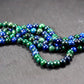 1 Strang Lapislazuli und Chrysocoll Perlen 4 mm, 11118