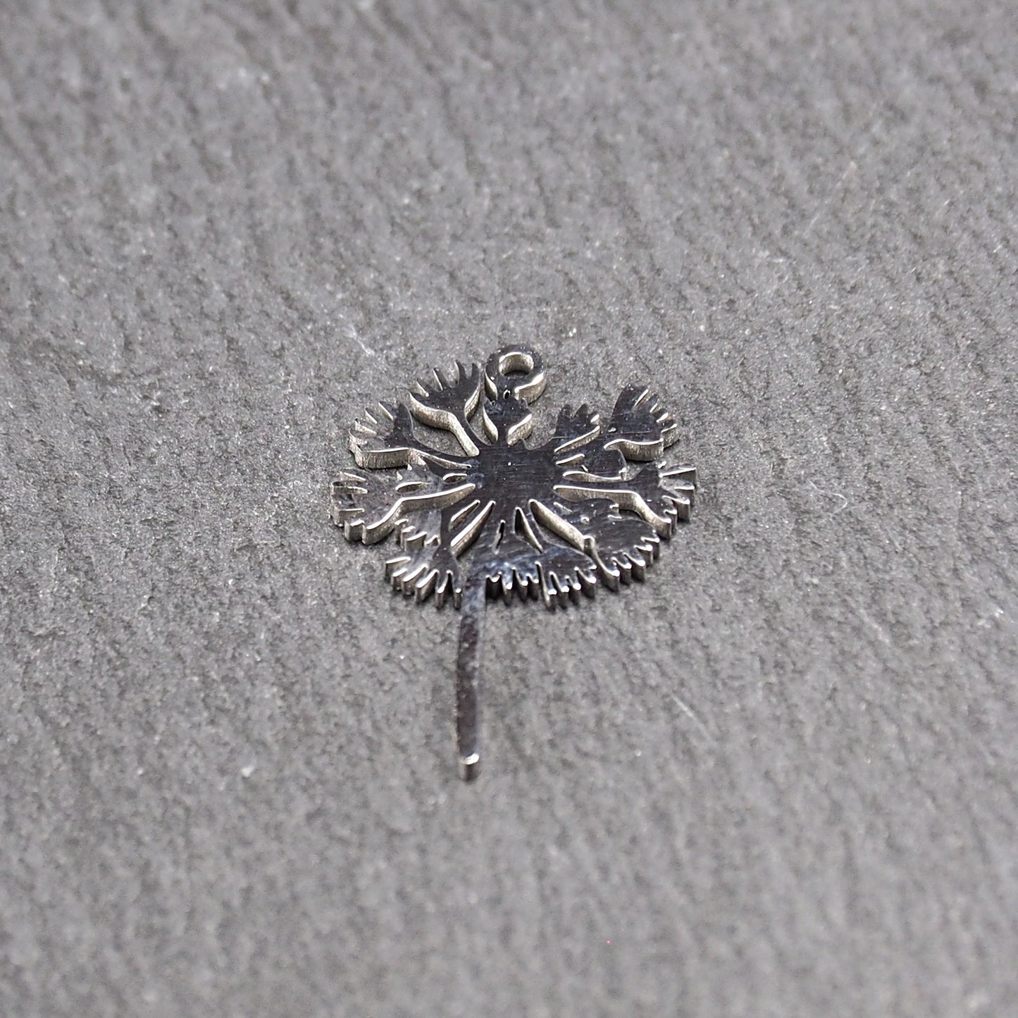Anhänger Pusteblume Löwenzahn, Edelstahl 304, silberfarben, 11114