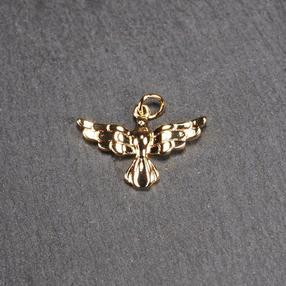Anhänger Taube, 18 Karat vergoldet, 11122