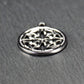Anhänger keltischer Vierfach-Knoten, 304 Edelstahl, hochglanzpoliert, 11153