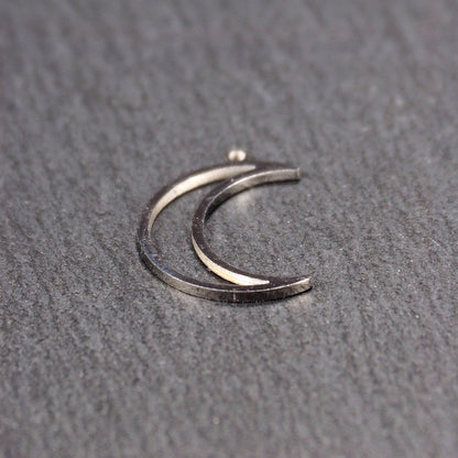 Anhänger Mond, Edelstahl 304, 11167