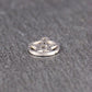 2 Anhänger Pentagramm, Edelstahl 304L, 11177