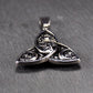 Anhänger Triquetra Pentagramm Sonne Mond Sterne, Edelstahl 304L, 11220