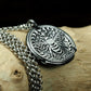 Anhänger Biene und Mondphasen, 925 Sterling Silber, 40156