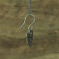 Ohrringe, Ohrhänger, floral, boho, recyceltes 925 Sterling Silber, 40117