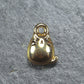 Süßer Anhänger Katze, goldfarben, dreidimensional, 10059