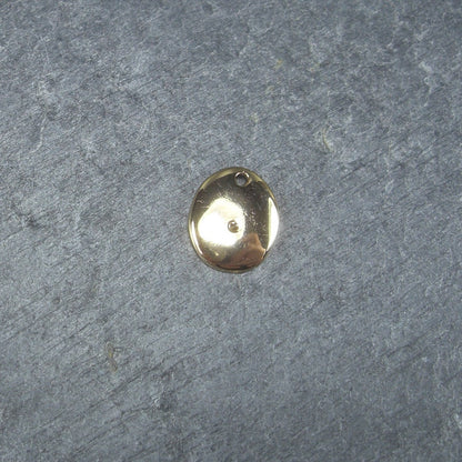 Süßer Anhänger mit Stern und Zirkonia, Messing 24 Karat vergoldet, 10043