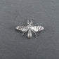 Anhänger kleine Biene, platiniert, 10348