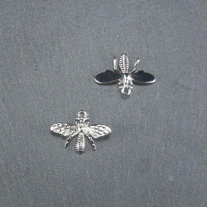 Anhänger kleine Biene, platiniert, 10348