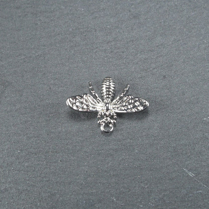 Anhänger kleine Biene, platiniert, 10348