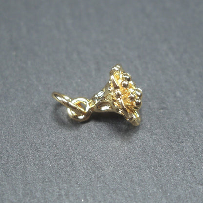 Anhänger Blüte, 24 Karat vergoldet, 10060