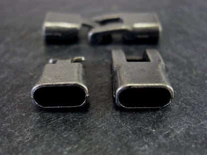 Verschluss Endkappe für 10 x 4,5 mm Band, 10289