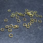 200 Binderinge 4 mm, goldfarben, 10128