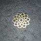 Verbinder Lotus Lotos, Edelstahl, goldfarben, 10279