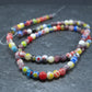 96 Millefiori Glas Perlen, rund, 4 mm, 10204