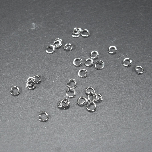 200 Binderinge 4 mm, Edelstahl, 10113