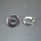 2 Paar Ohrstecker für Anhänger, Edelstahl, Brisuren, 10183