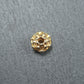 2 zauberhafte Lotos Perlen, 6 x 5 mm, 24 K Gold, 10453