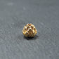 2 zauberhafte Lotos Perlen, 6 x 5 mm, 24 K Gold, 10453