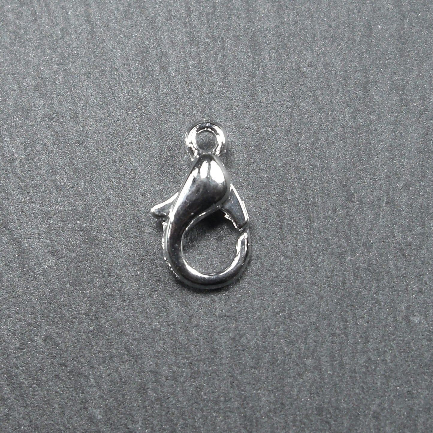 20 Karabiner 10 x 6 mm, platinfarben, Verschluss, 10502