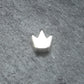 5 kleine Perlen Krone, silberfarben, 10515