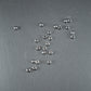 5 kleine runde Edelstahl Perlen 4 mm, 10635