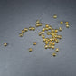 50 Perlen 4mm, goldfarben, 10622