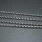 3 mm Edelstahlkette, Rolokette, Meterware, 10661